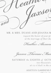 wedding invitations made to order Houston TX